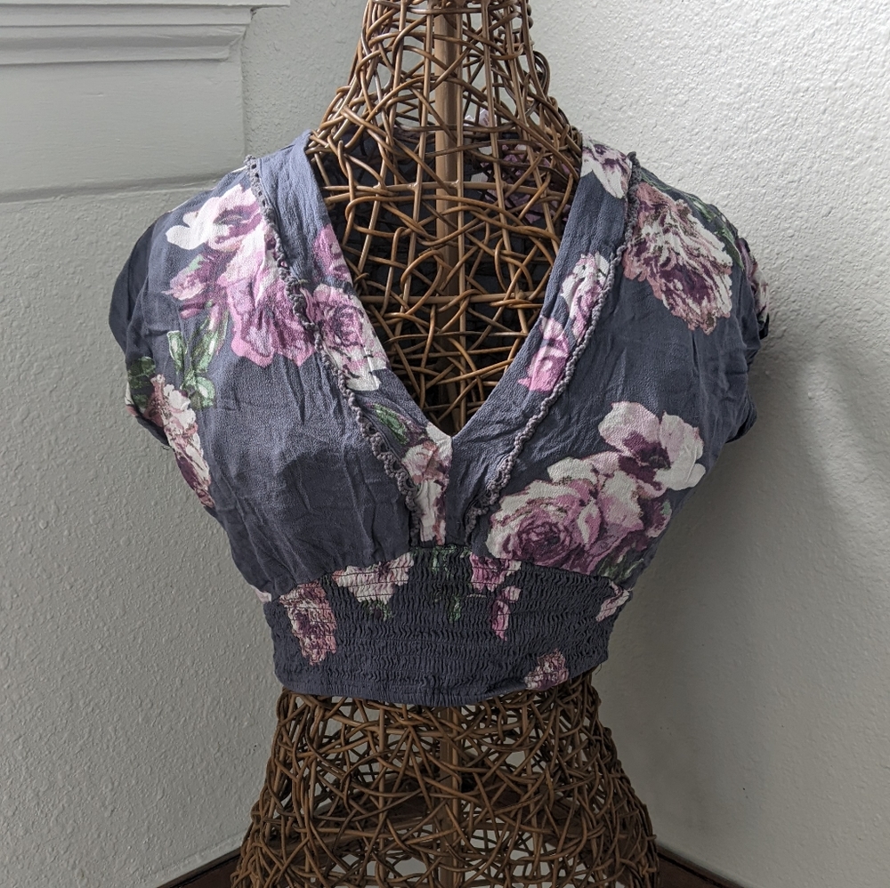 Floral Crop top